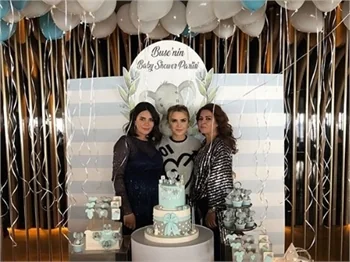 Alişan ve Buse Tektaş, baby shower partisi yaptı