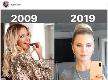 Ünlüler de o akıma uydu! 10 yıl önceki görüntüleri olay oldu!