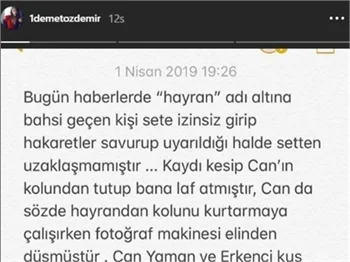 Can Yaman seti birbirine kattı mı? Demet Özdemir'den açıklama!