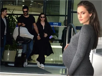 Fahriye Evcen annelik eğitimi almaya başladı!