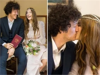 Müge Boz ile Caner Erdeniz'in nikahından ilk kareler!