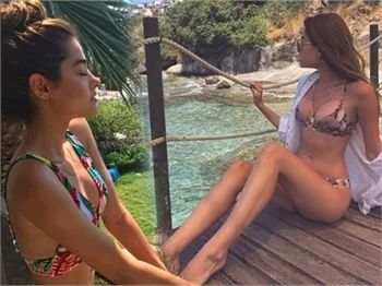Zalim İstanbul'un Damla'sı leoparlı bikinisiyle yaktı geçti!