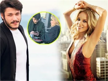 Kubilay Aka ve Bade İşçil samimi bir şekilde...