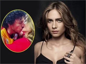 Müge Boz'dan eşine galibiyet öpücüğü!