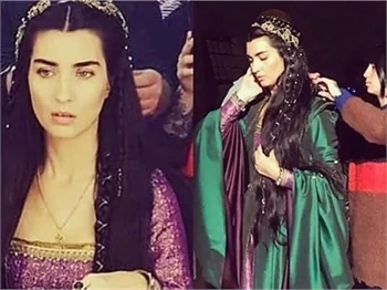 Ottoman Rising'ten Tuba Büyüküstün'lü ilk kareler..