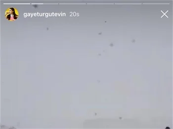 'Savaşçı' dizisinin seti karlar altında!