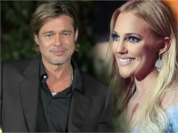 Meryem Uzerli ve Brad Pitt...