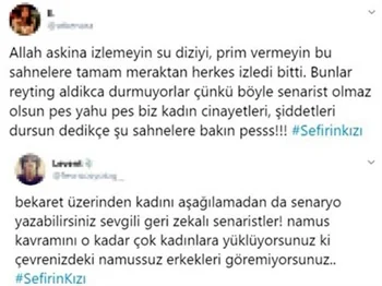 'Sefirin Kızı' dizisindeki bekaret sahnesi tepki çekti!