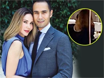 Demet Şener ve eşi AVM'de öpüştü!