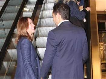 Demet Şener ile Cenk Küpeli, Nişantaşı'nda aşka geldi!