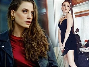 Serenay Sarıkaya'dan seksi yılbaşı paylaşımı!
