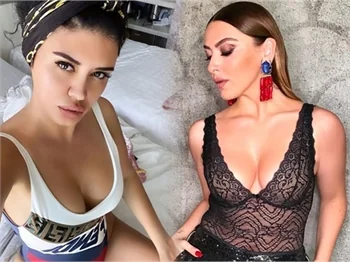 Ebru Polat'tan Hadise'ye seksi destek!