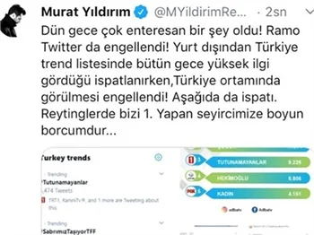 Murat Yıldırım isyan etti: "Sosyal medyada engellendik!"