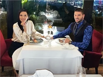 Tolgahan Sayışman ve Almeda Abazi üç kutlamayı aynı anda yaptı!