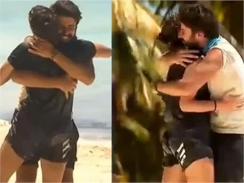 Survivor’da samimi anlar…  "Adada aşk başlıyor"