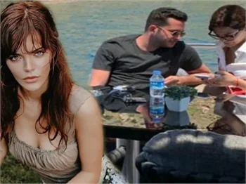 Hilal Altınbilek ünlü iş adamıyla teknede yakalandı!