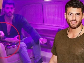 Can Yaman sabaha kadar esmer bir güzelle eğlendi!