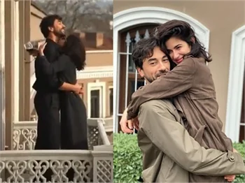 Nesrin Cavadzade ile Gökhan Alkan’ın balkon romantizmi...