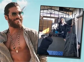 Can Yaman'ın 'Sandokan' hazırlığı!