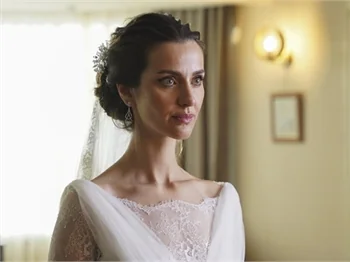 İrem Helvacıoğlu gelinlik ile göz kamaştırdı!