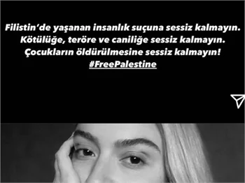 İsrail’in Filistin’deki zulmüne ünlülerden tepki...