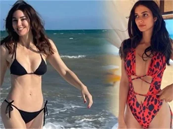 Defne Samyeli'nden sonra kızı Deren Talu'dan da tatil pozları geldi!