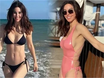 Tatil sezonunu açan Defne Samyeli sosyal medyada gündem oldu
