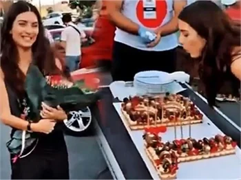 Tuba Büyüküstün 39 oldu!