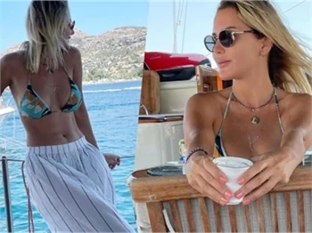 Ece Erken tatilde kilolarından yakındı: "Hedefim 50"