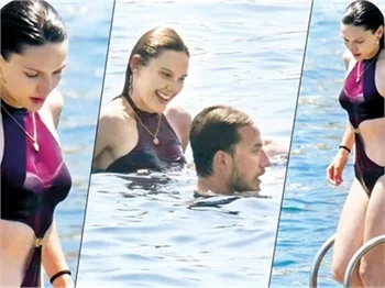 Alina Boz ve sevgilisi Mithat Can Özer tatil sezonunu açtı
