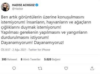 Hadise: Dayanamıyorum!