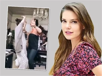 Aslı Enver'in dansı sosyal medyada gündem oldu!