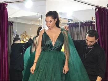 Şiddet gören kadınlar için özel defile