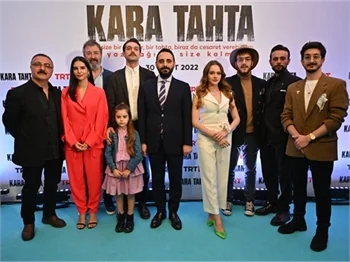'Kara Tahta' dizisi Edirne'de gala yaptı!