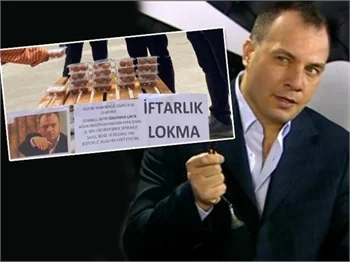 Süleyman Çakır'ın dizideki ölüm yıldönümü nedeniyle lokma dağıttılar!